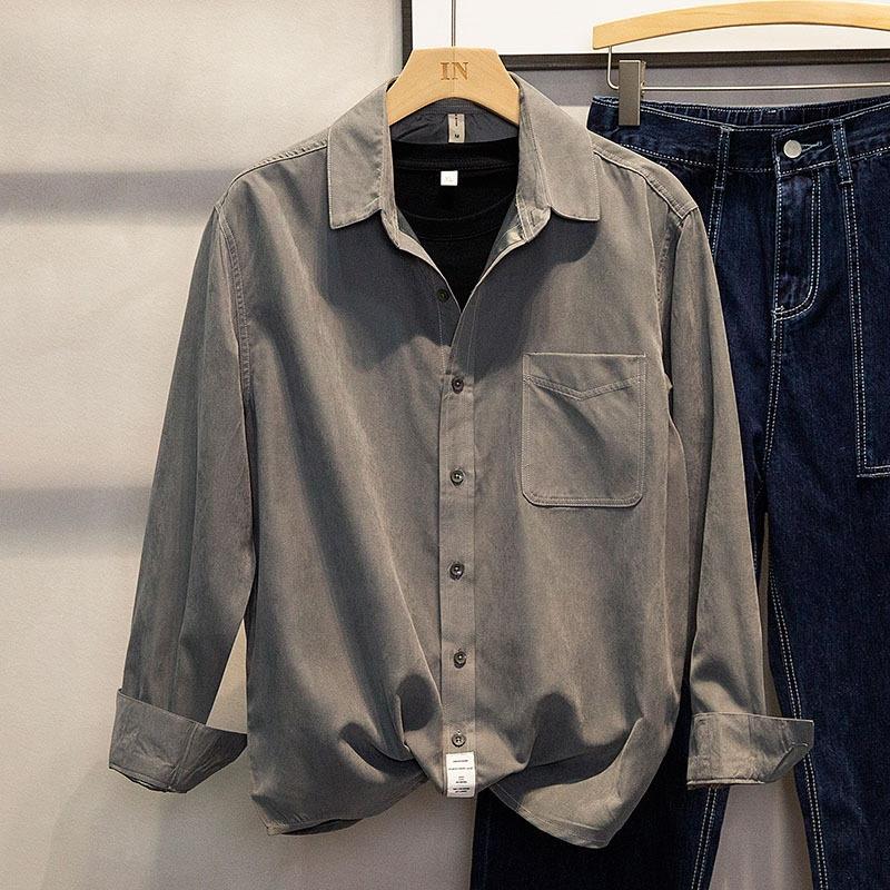 Is Ethnic Fashion A Good Brand - Men's Casual Long Sleeve Collared Shirt
