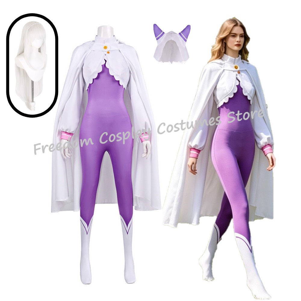 Ethnic Outfit - NEW Emilia Rezero Cosplay Costume wig