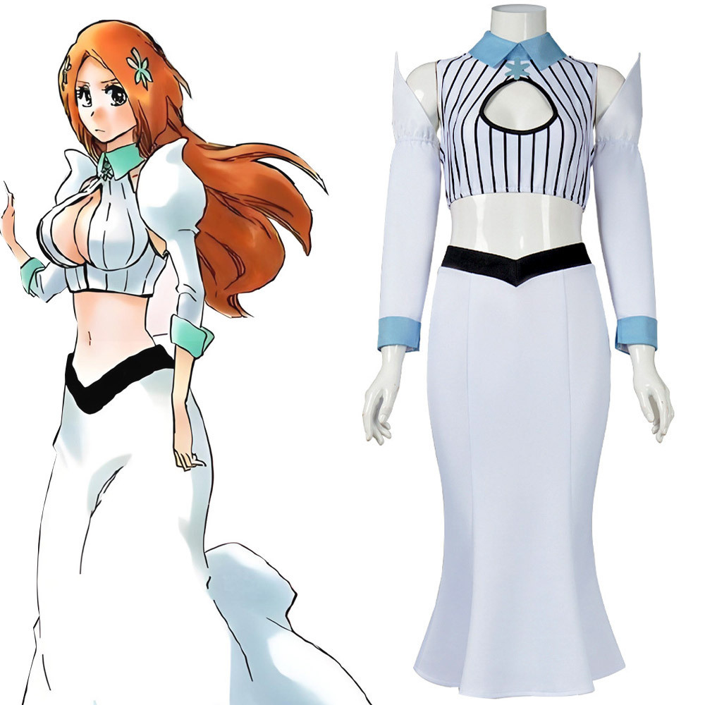 Ethnic Outfit - Anime Inoue Orihime Cosplay Costume Princess