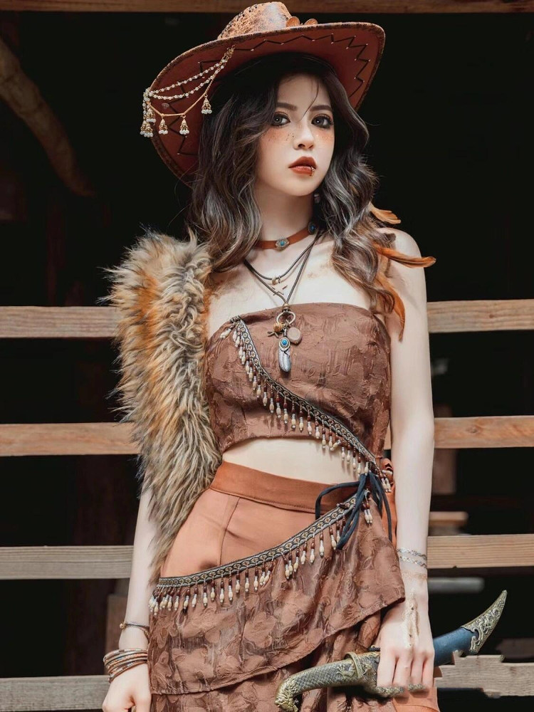Ethnic Clothing & Online Fashion Store Khaadi Us - New Tribal Princ Wild Ethnic Sle