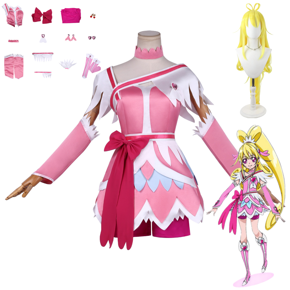 Ethnic Outfit - Anime Doki Doki! PreCure Cure Heart