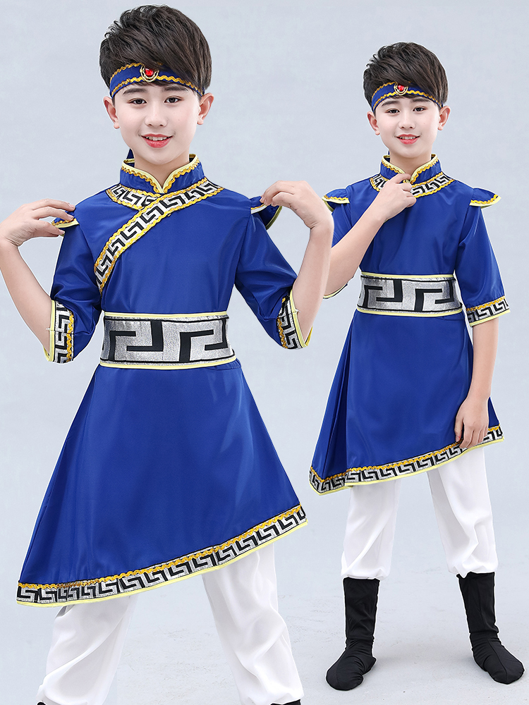 Ethnic Clothing & Online Fashion Store Khaadi Us - Mongolian Ethnic Children's Clothing Boy's Dance