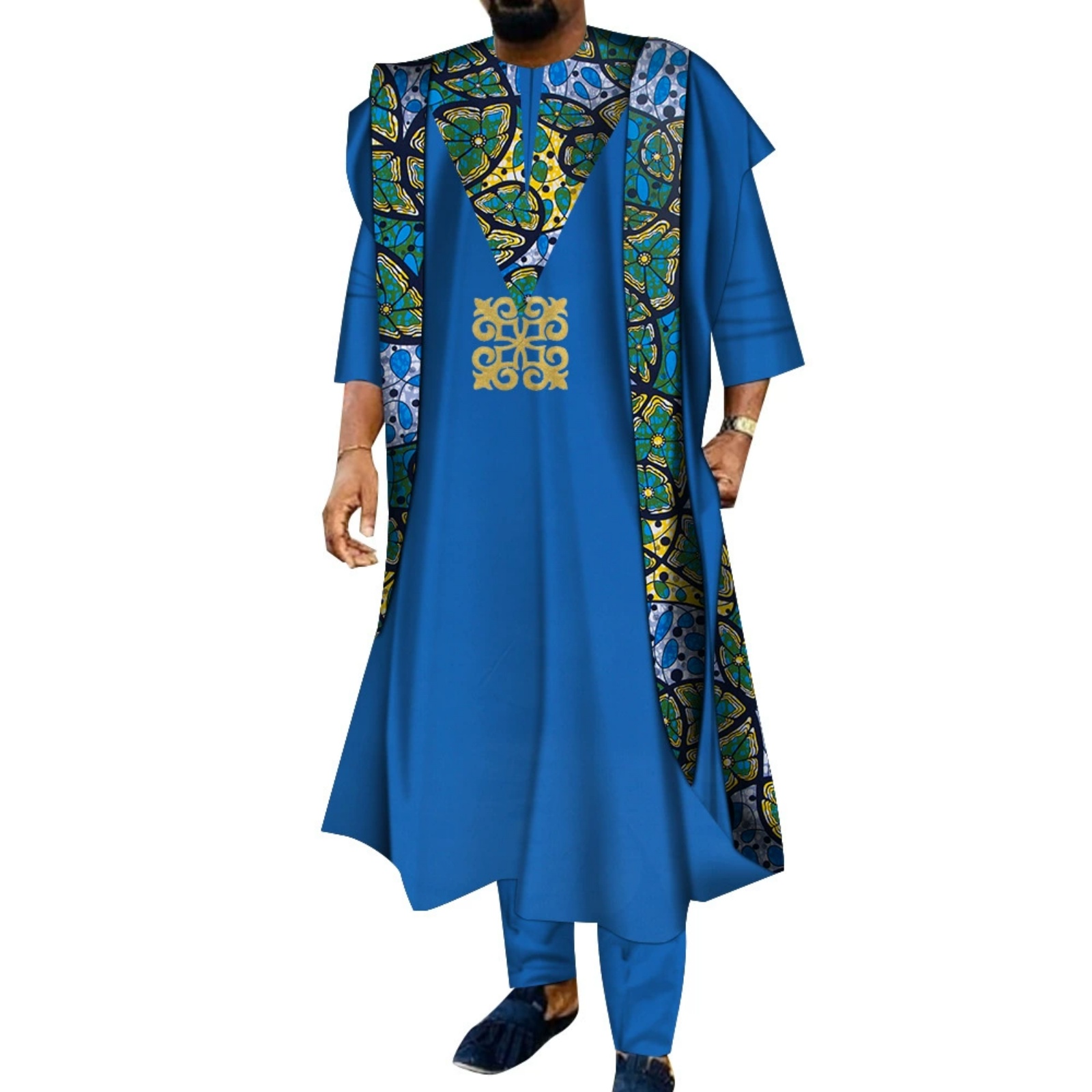 3 Piece African Embroidered Me - Boubou Men Africa 리뷰 및 가격