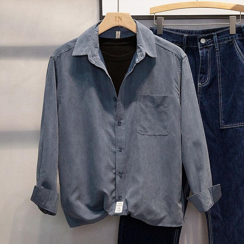 Men's Casual Long Sleeve Colla - Is Ethnic Fashion A Good Brand 리뷰 및 가격