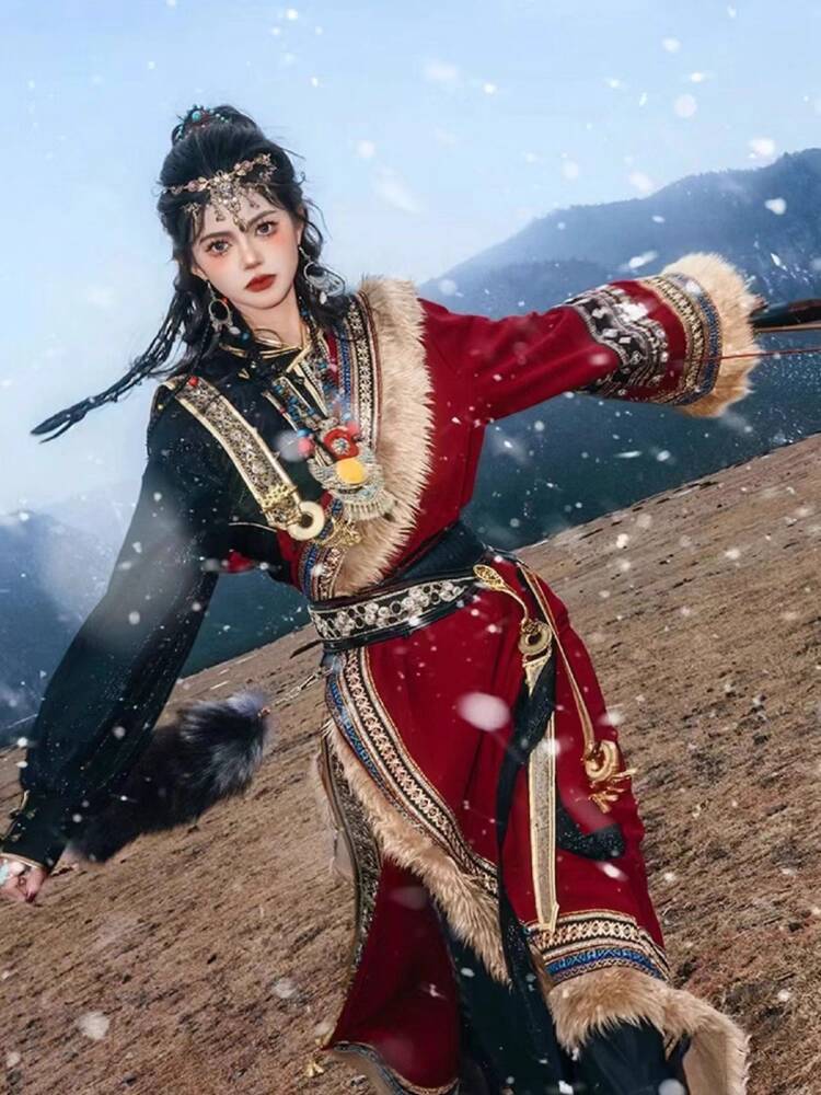 New Tibetan robe Tibet brigade - Ethnic Clothing & Online Fashion Store Khaadi Us 리뷰 및 가격
