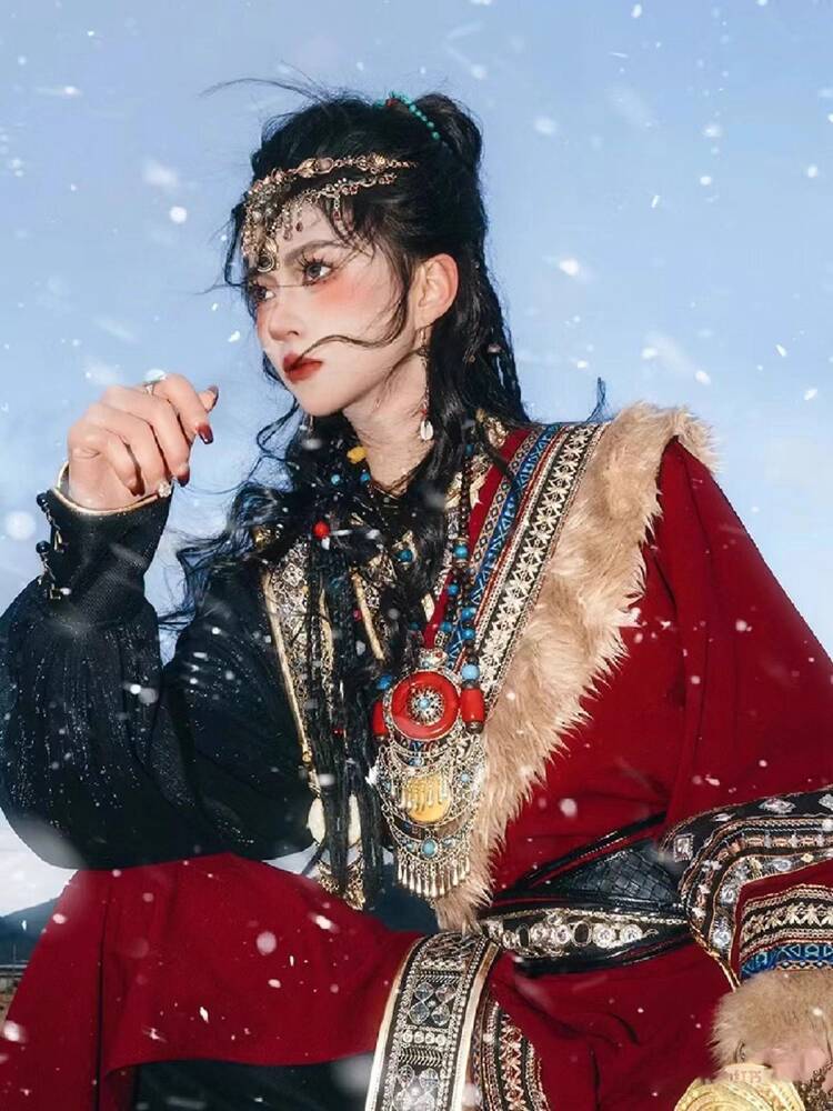 New Tibetan robe Tibet brigade - Ethnic Clothing & Online Fashion Store Khaadi Us 리뷰 및 가격
