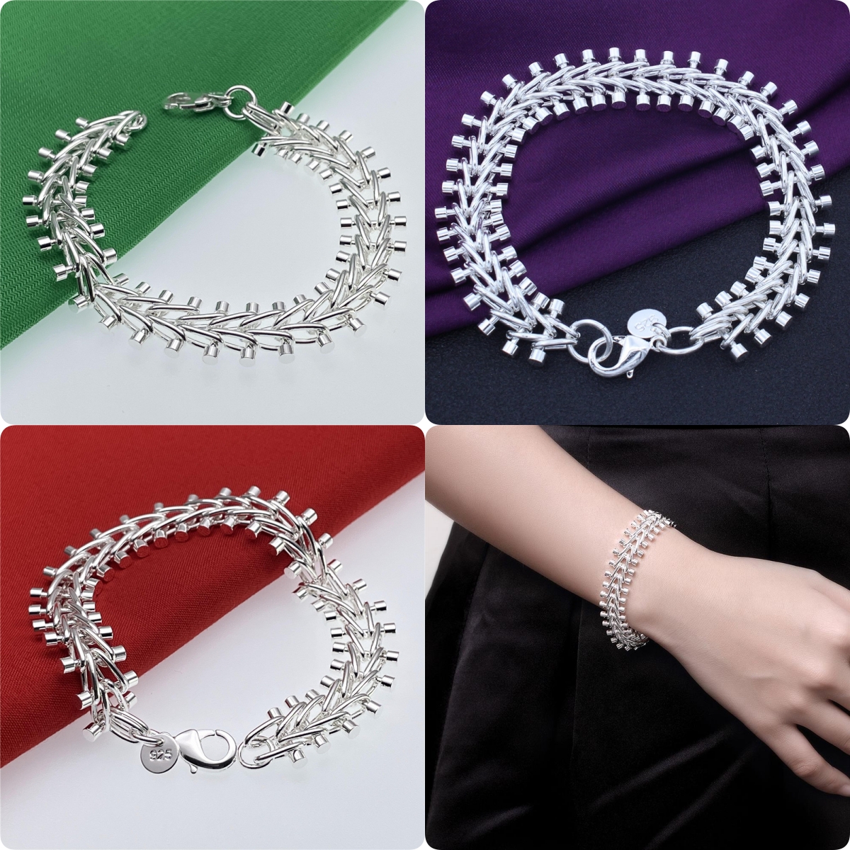1pcs  Hot Brands 925 Sterling  - Ethnic Fashion Brands 리뷰 및 가격