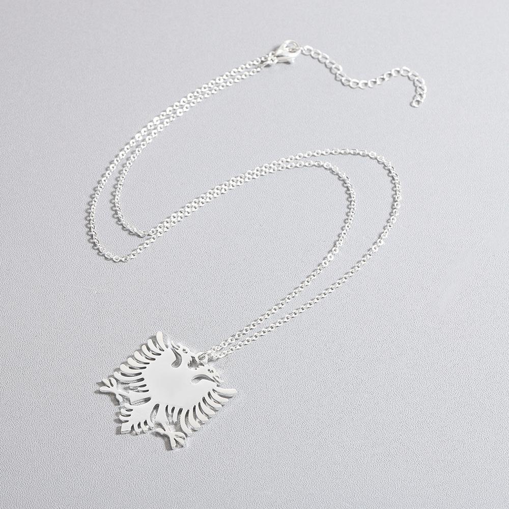 Albania Eagle Pendant Necklace - Ethnic Fashion Show 리뷰 및 가격