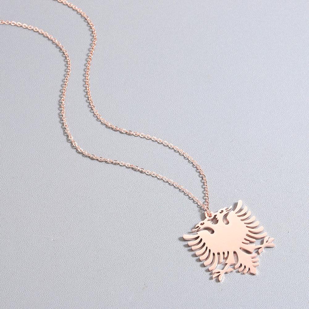 Albania Eagle Pendant Necklace - Ethnic Fashion Show 리뷰 및 가격