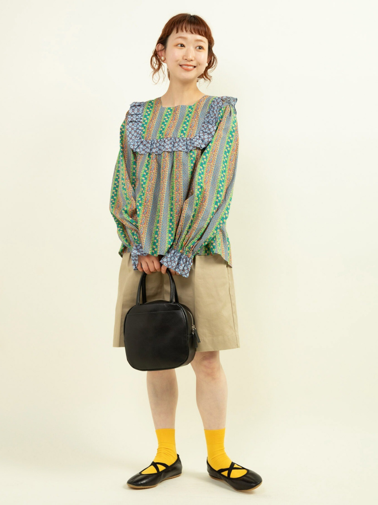 Sweet Floral Print Shirt with  - Ethnic Fashion Brands 리뷰 및 가격