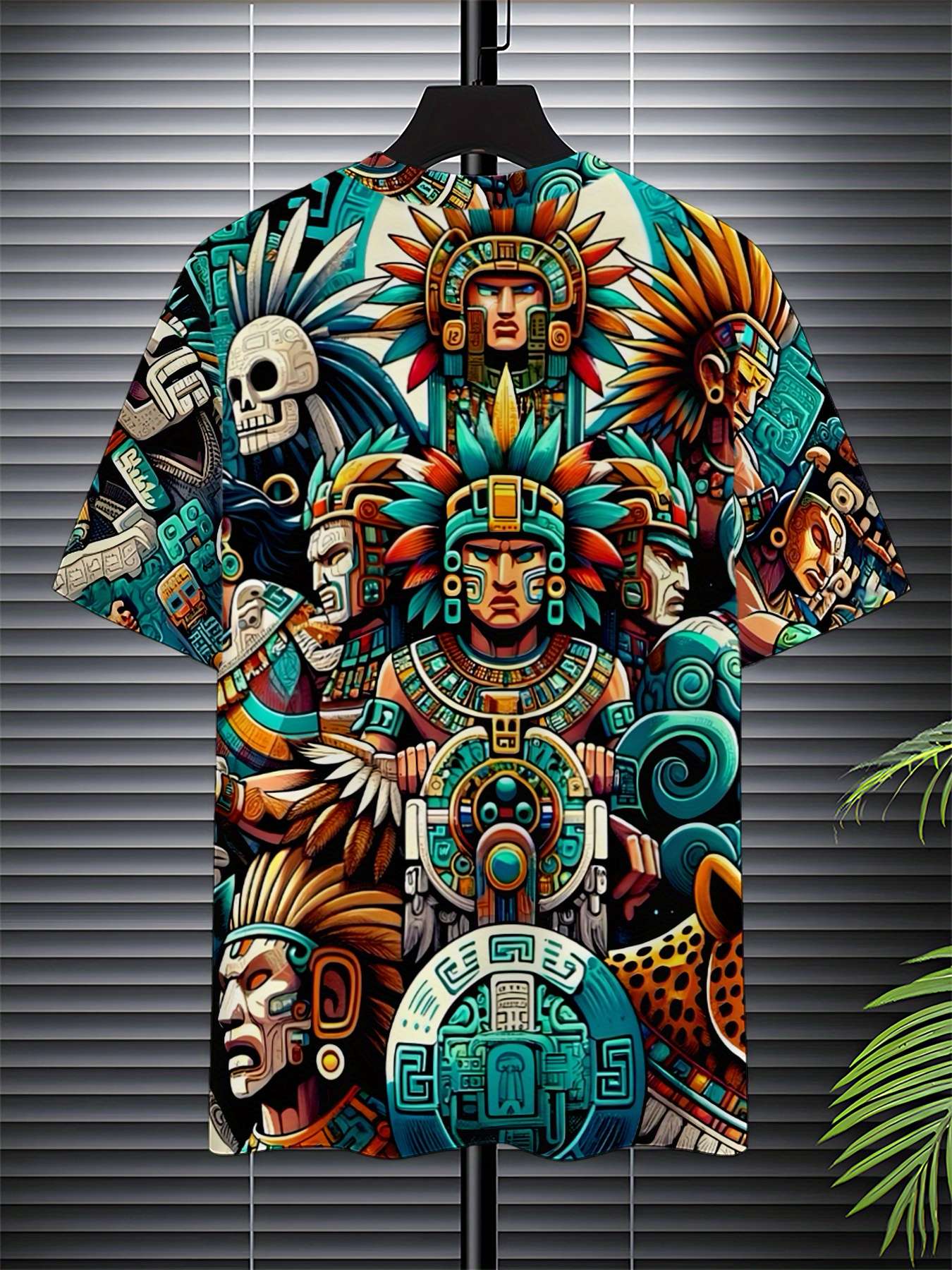 Men's Men And Skull With Ethni - Ethnic Fashion Illustration 리뷰 및 가격