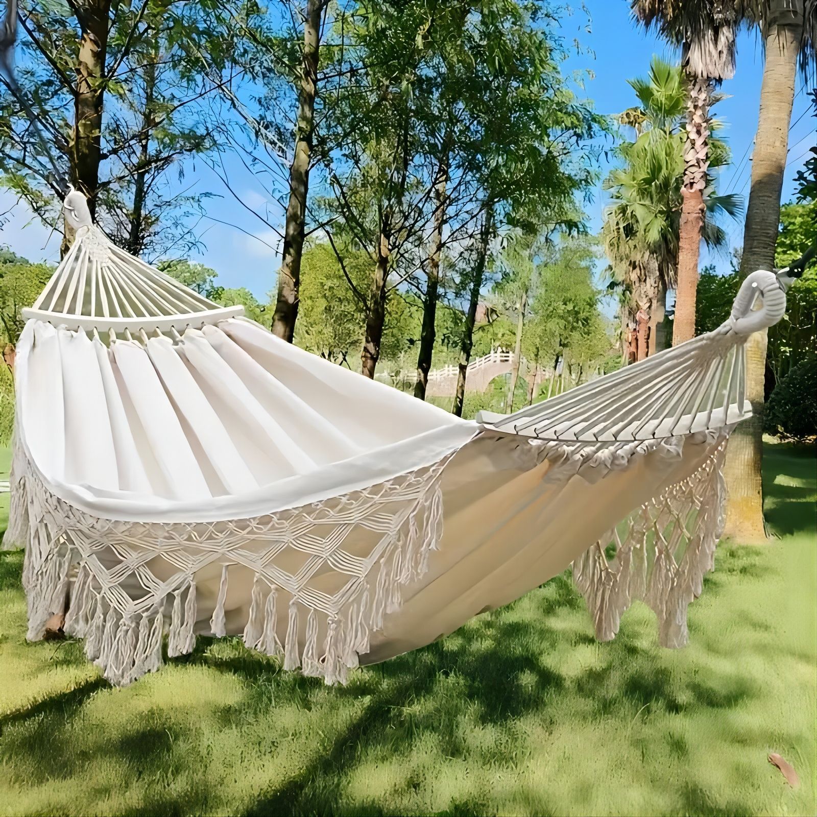 Bohemian Style tassel Hammock  - Ethnic Styling Tips 리뷰 및 가격