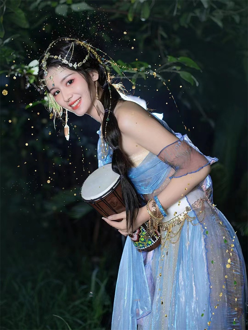 Blue Hanji Jasmine Princ Inter - Ethnic Clothing & Online Fashion Store Khaadi Us 리뷰 및 가격