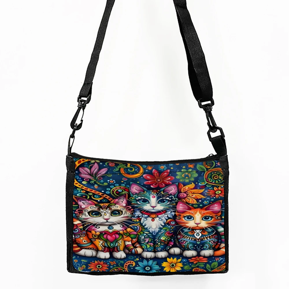 1PC Cat Crossbody Bag Ethnic D - Ethnic Fashion Illustration 리뷰 및 가격