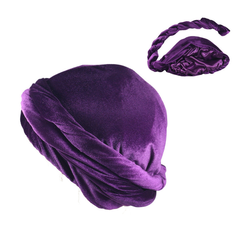 Solid Color Men's Velvet Head  - Ethnic Fashion Men 리뷰 및 가격