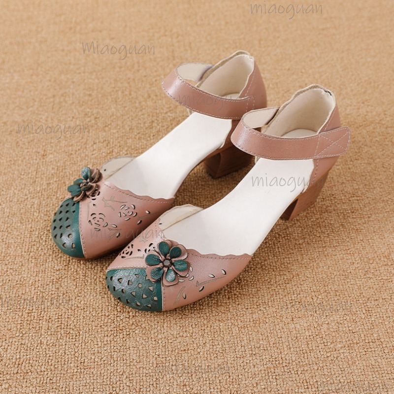 Hollow Out Cover Toe Gladiator - Ethnic Outfit 리뷰 및 가격
