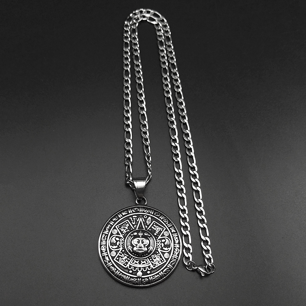 Vintage Mayan Symbol Pendant N - Ethnic Fashion Show 리뷰 및 가격