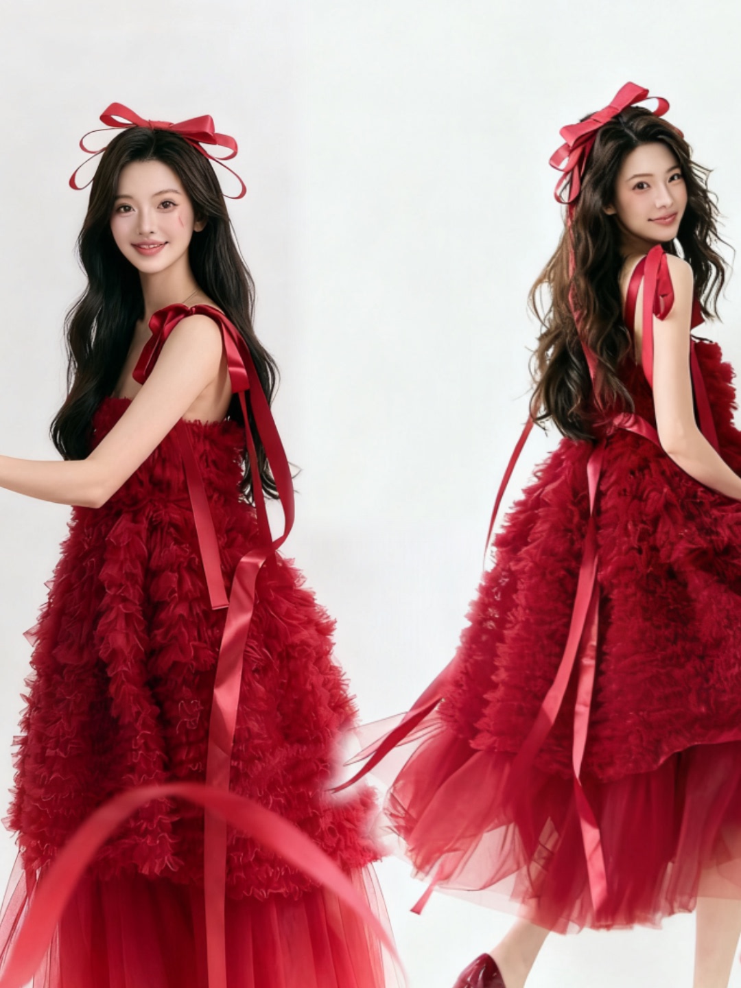 Red Tulle Skirt Artistic Birth - Ethnic Clothing & Online Fashion Store Khaadi Us 리뷰 및 가격