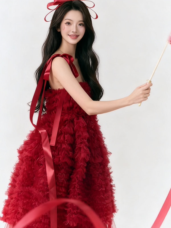 Red Tulle Skirt Artistic Birth - Ethnic Clothing & Online Fashion Store Khaadi Us 리뷰 및 가격