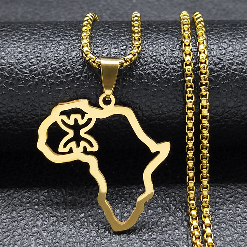 Africa Map Berber Amazigh Neck - Ethnic Fashion Show 리뷰 및 가격