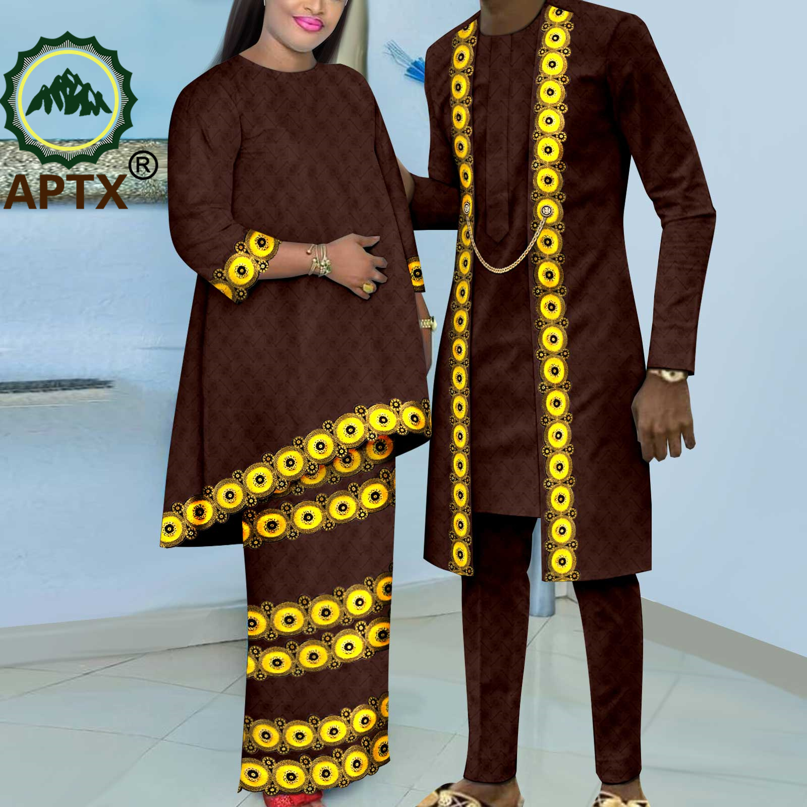 African Couple Clothes Women B - Boubou Men Africa 리뷰 및 가격