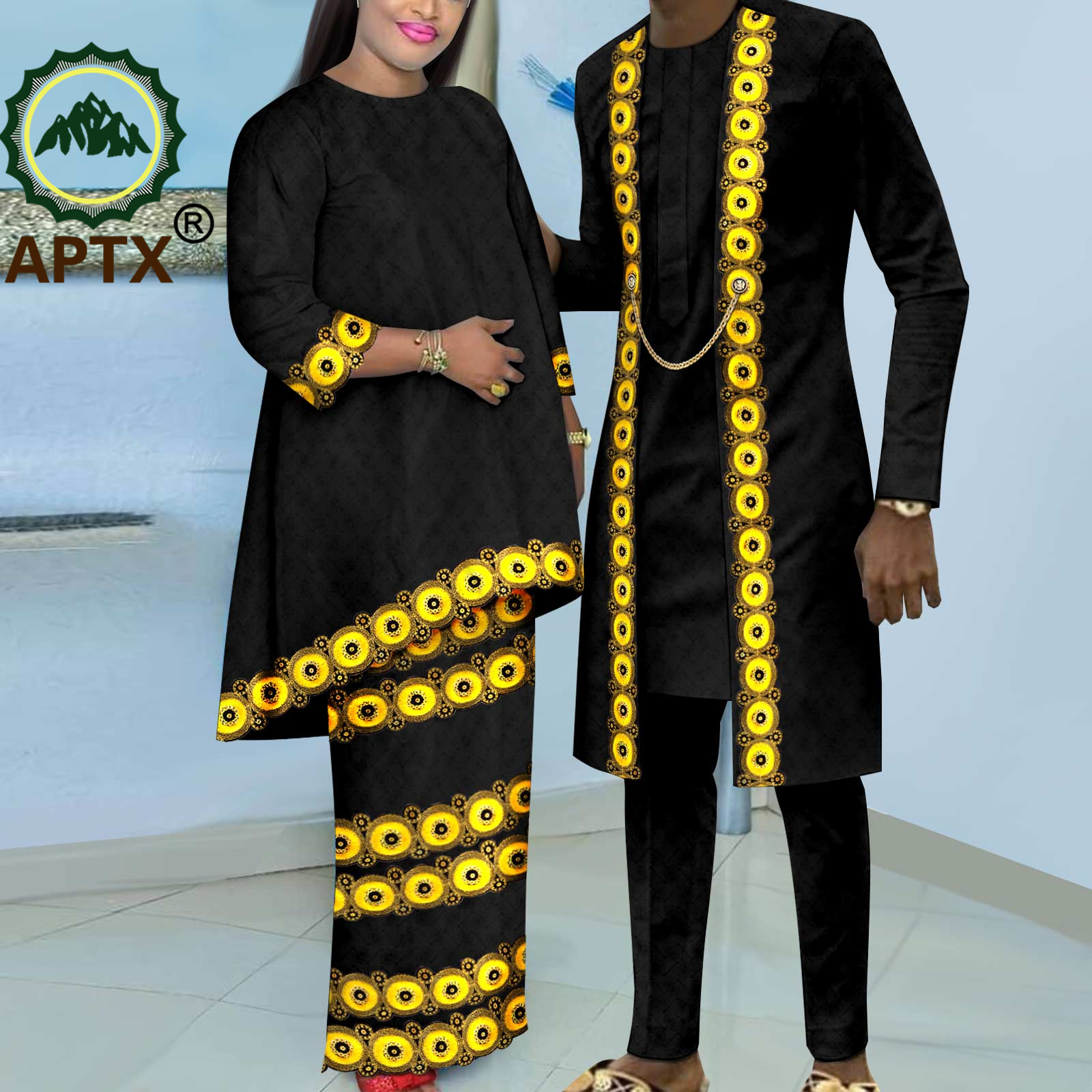 African Couple Clothes Women B - Boubou Men Africa 리뷰 및 가격