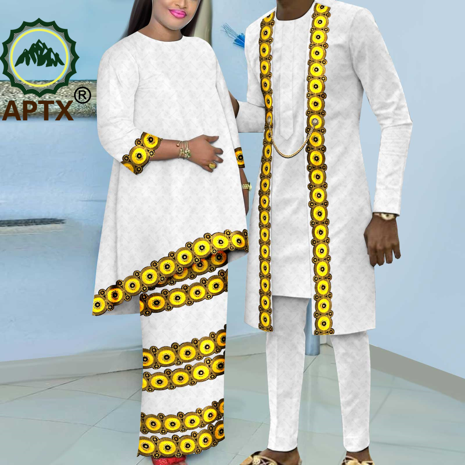 African Couple Clothes Women B - Boubou Men Africa 리뷰 및 가격