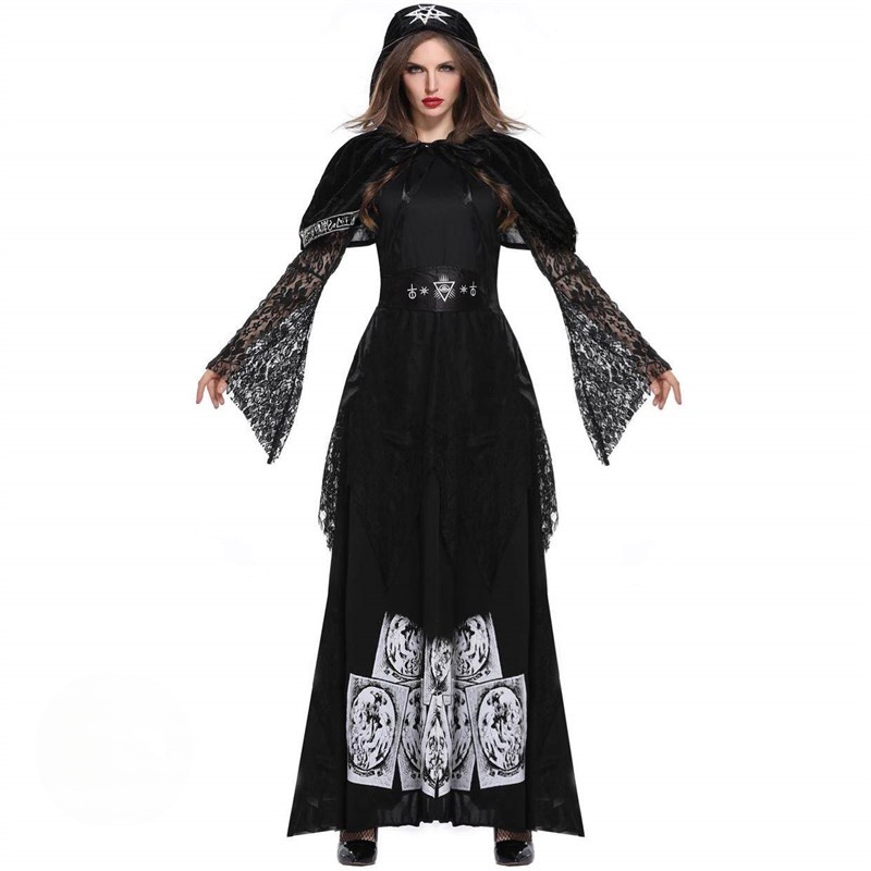 Halloween Demon Witch Costume  - Ethnic Fashion Show 리뷰 및 가격