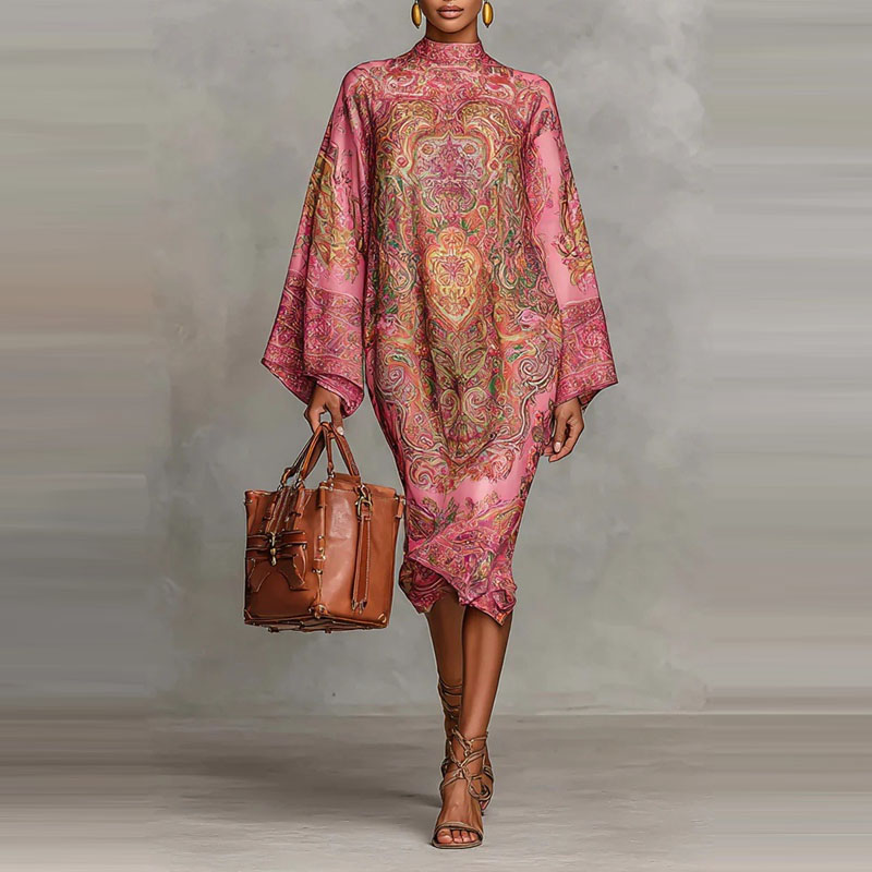 Horn sleeve loose casual holid - Ethnic Fashion Runway 리뷰 및 가격
