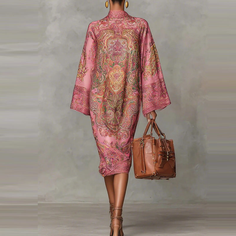 Horn sleeve loose casual holid - Ethnic Fashion Runway 리뷰 및 가격