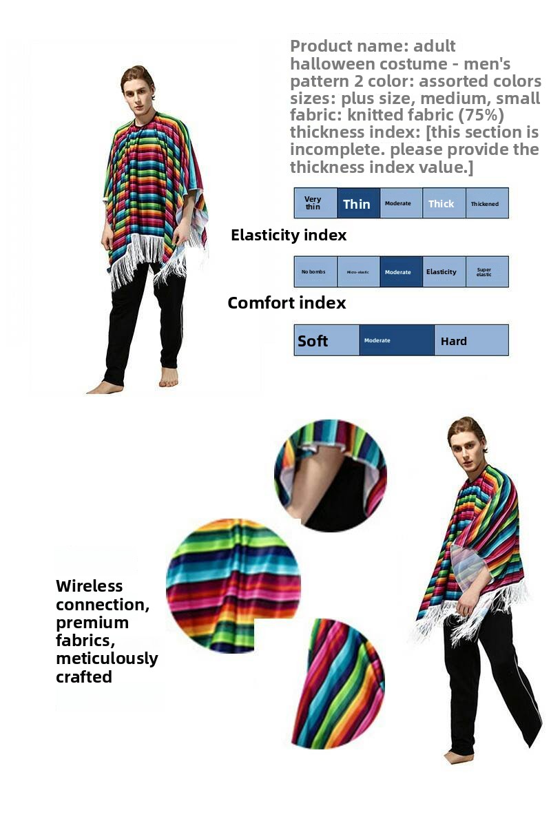 Adult Halloween Cape Ethnic St - Ethnic Fashion Brands 리뷰 및 가격