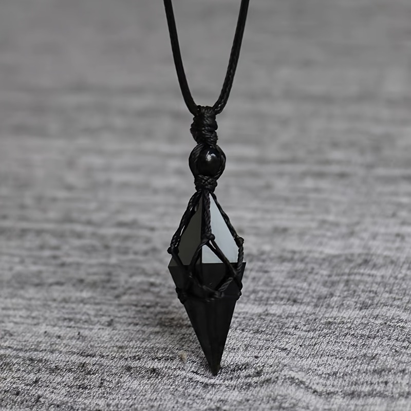Black Obsidian Arrowhead Cryst - Ethnic Fashion Show 리뷰 및 가격