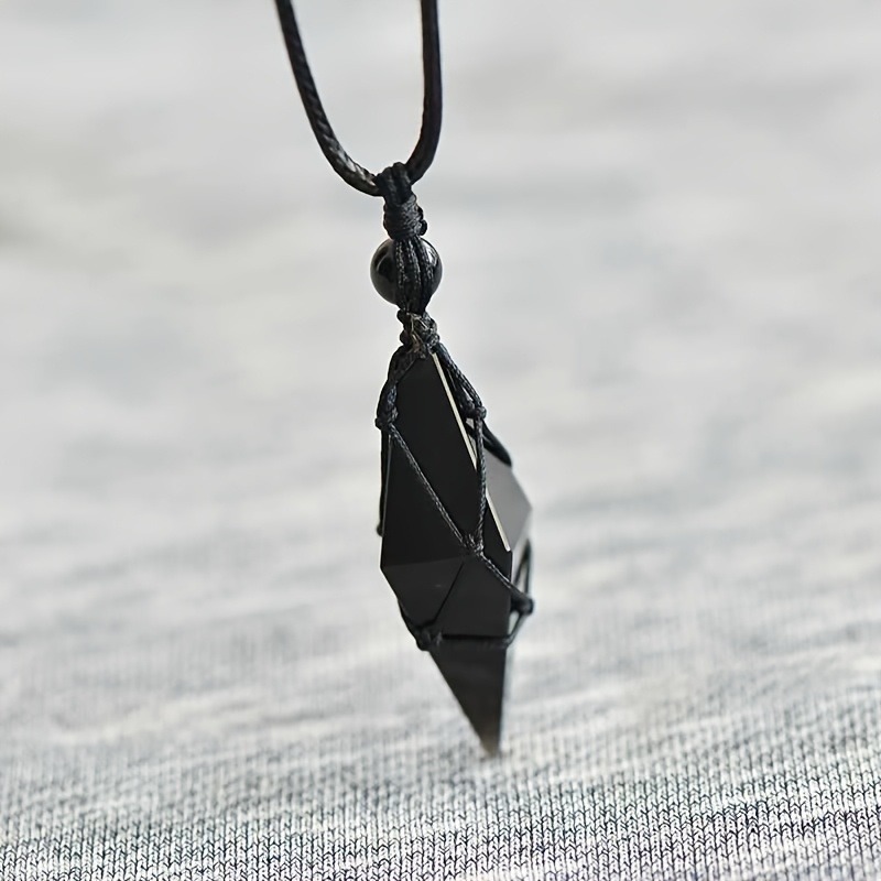 Black Obsidian Arrowhead Cryst - Ethnic Fashion Show 리뷰 및 가격