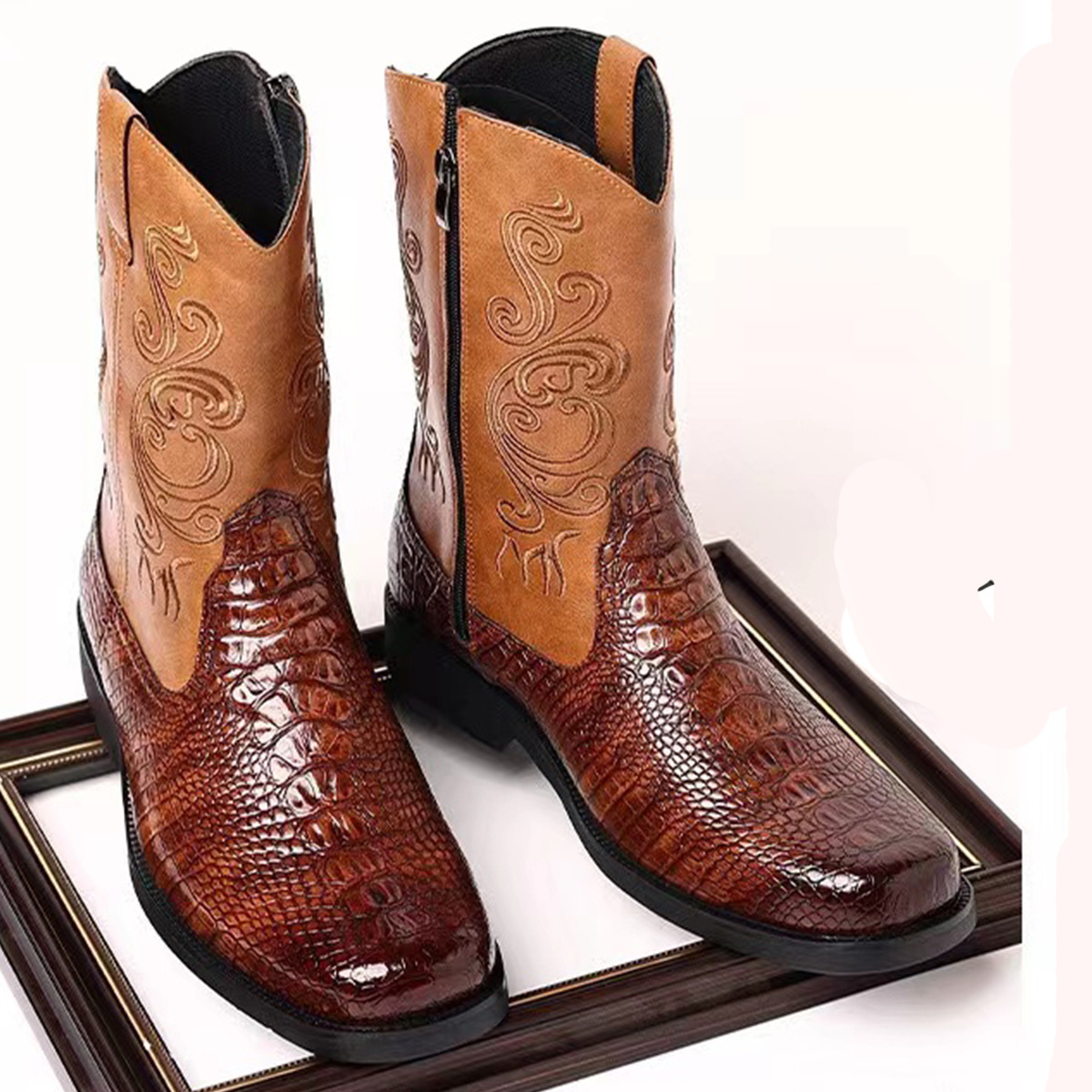 Fashionable Embossed Casual Me - Ethnic Fashion Men 리뷰 및 가격